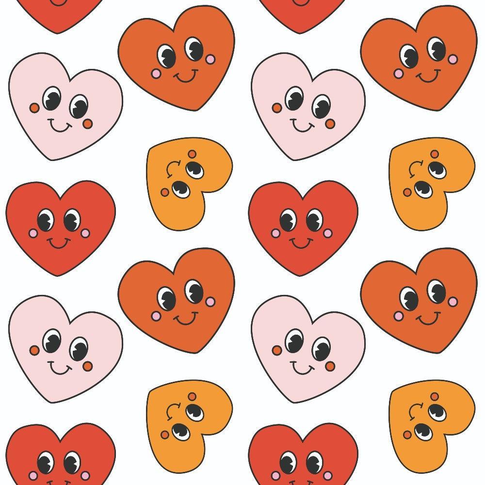 Groovy Peace and Love Pattern 12 Quilting Cotton Fabric