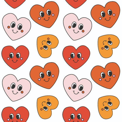 Groovy Peace and Love Pattern 12 Quilting Cotton Fabric