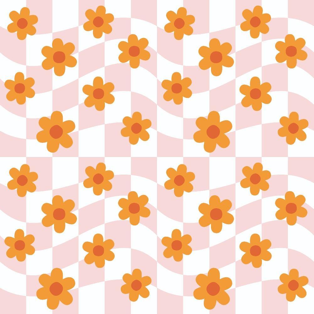 Groovy Peace and Love Pattern 13 Quilting Cotton Fabric