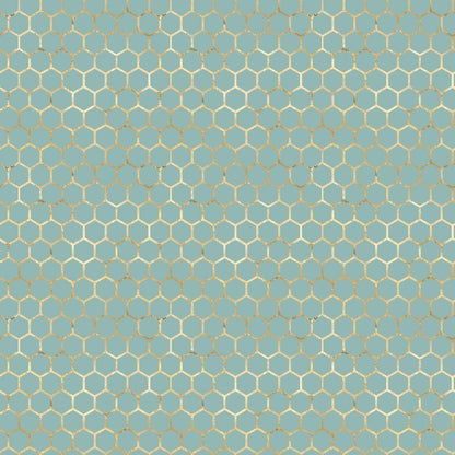 Lovely Bee Pattern 1 Quilting Cotton Fabric