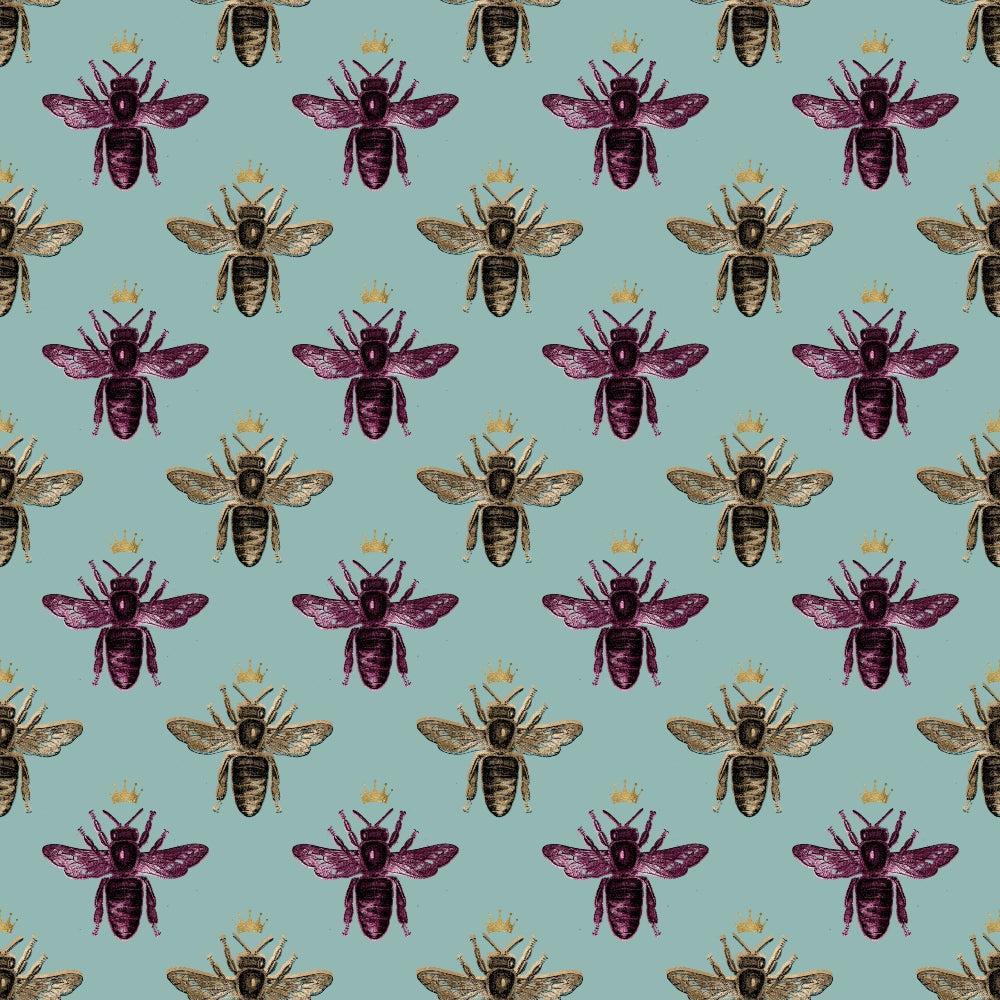 Lovely Bee Pattern 2 Quilting Cotton Fabric