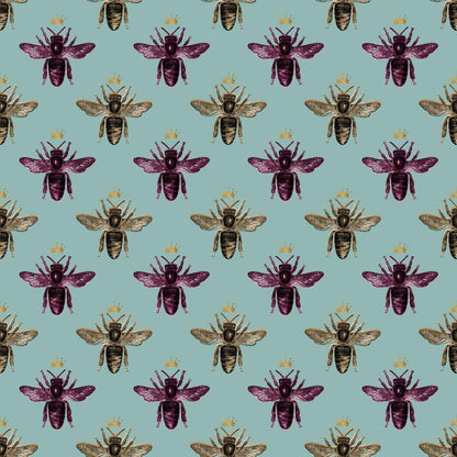 Lovely Bee Pattern 2 Quilting Cotton Fabric
