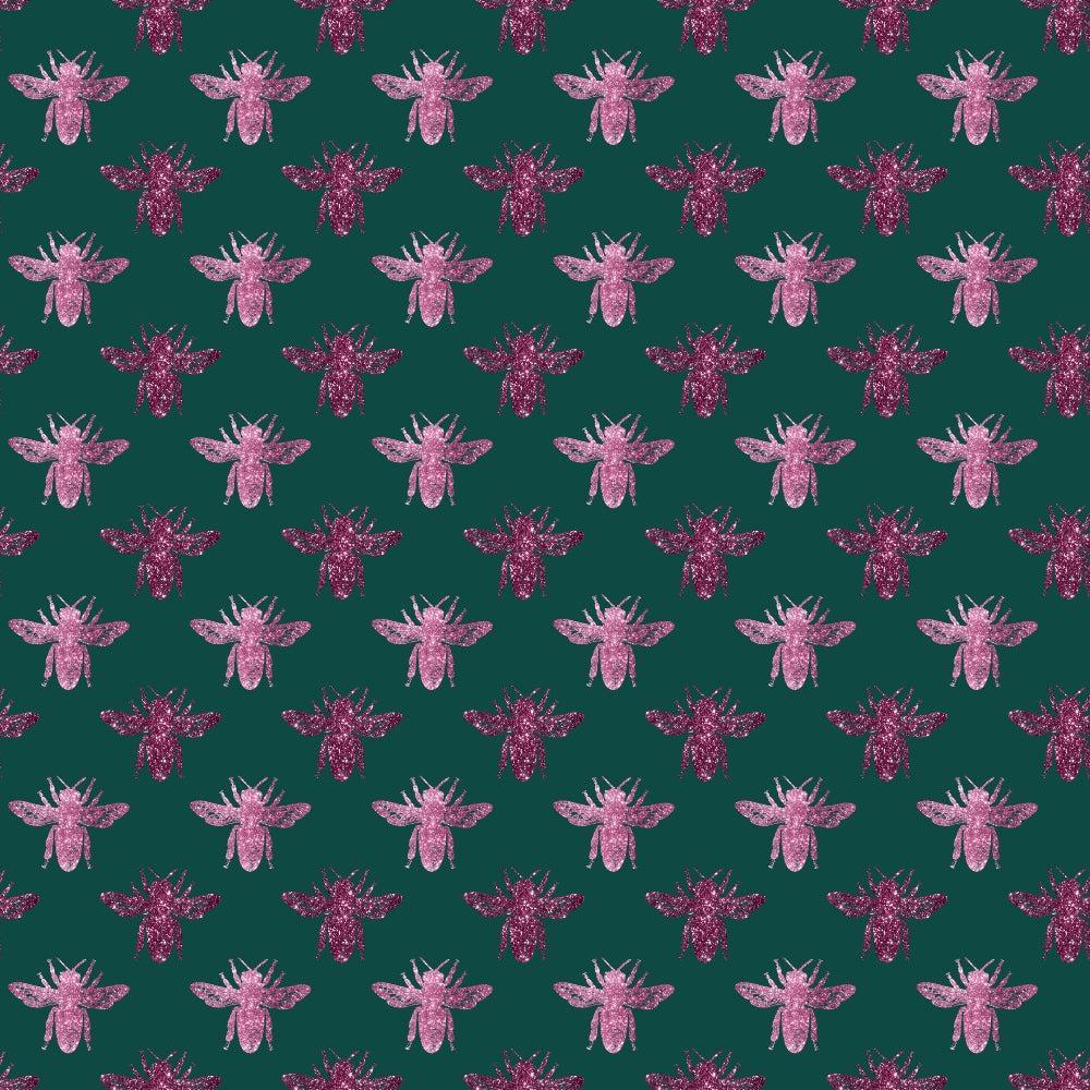 Lovely Bee Pattern 4 Quilting Cotton Fabric