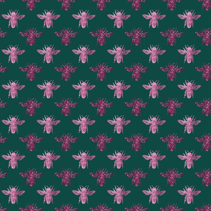 Lovely Bee Pattern 4 Quilting Cotton Fabric