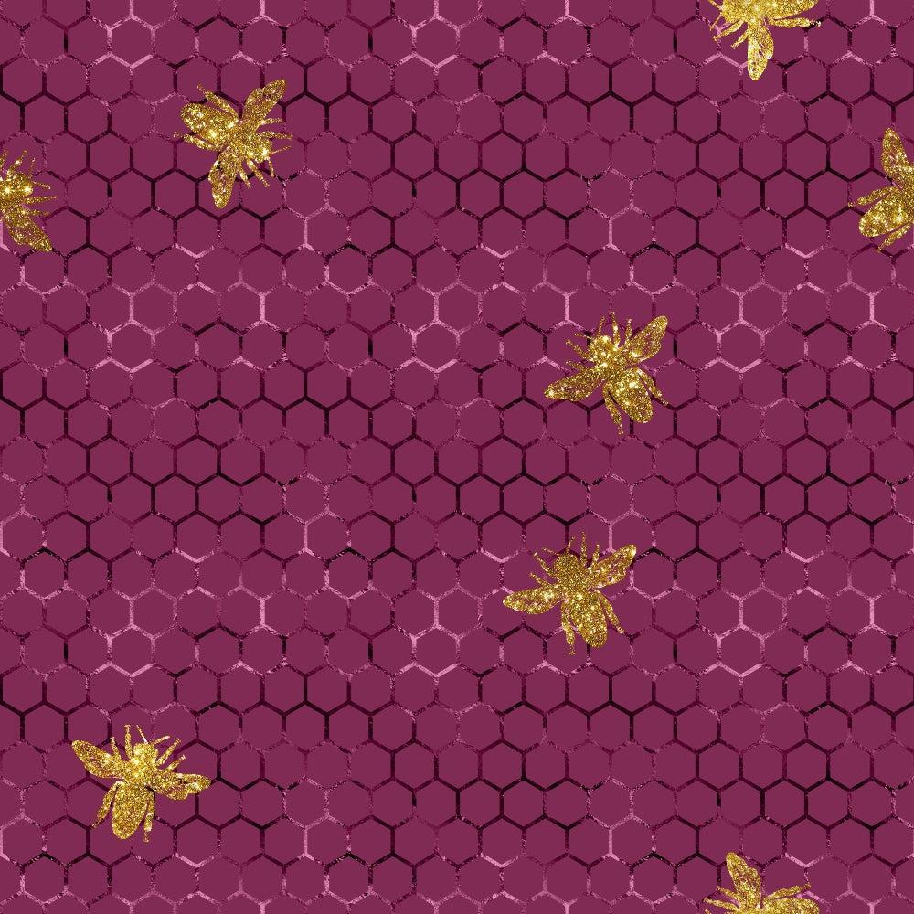 Lovely Bee Pattern 11 Quilting Cotton Fabric