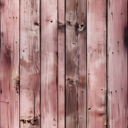 Pink Rose Wood Planks Pattern 2 Quilting Cotton Fabric