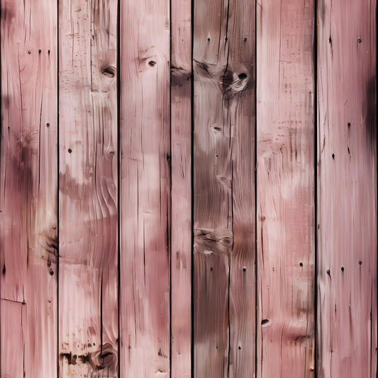 Pink Rose Wood Planks Pattern 2 Quilting Cotton Fabric