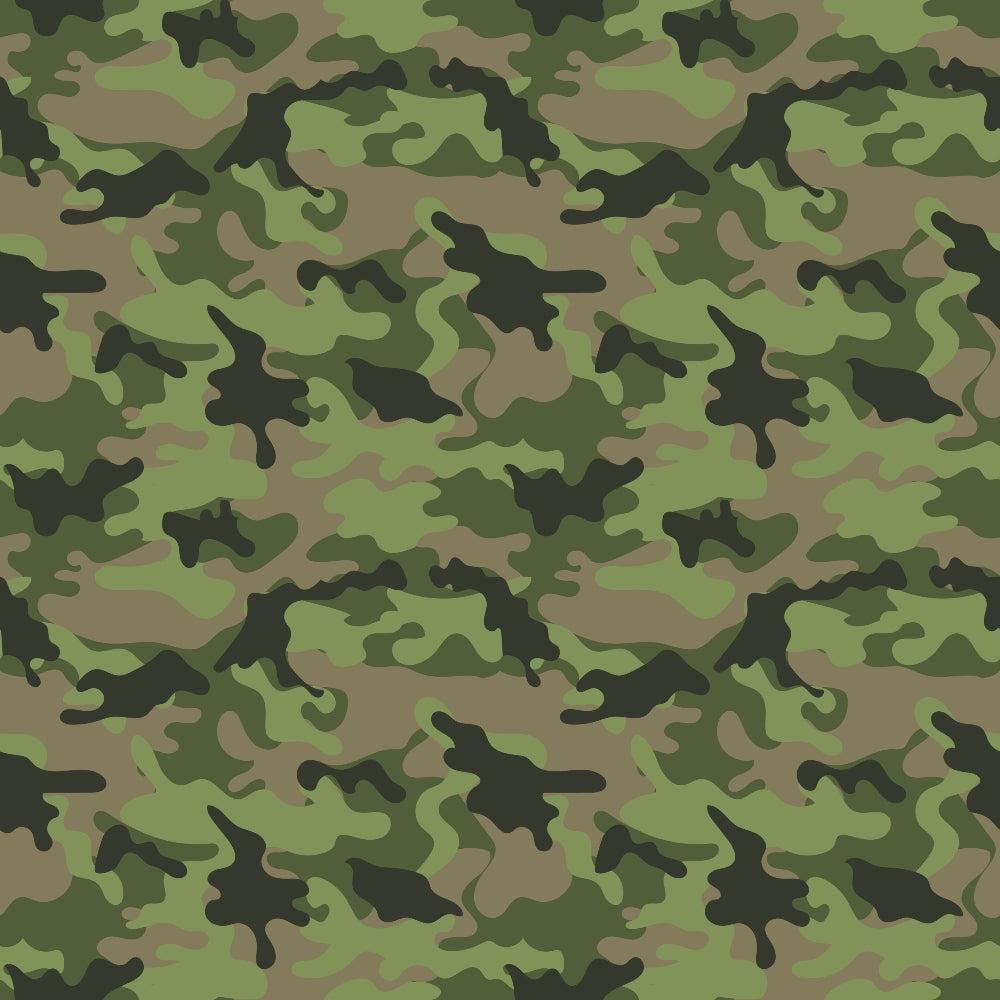 Military Camouflage Pattern 1 Quilting Cotton Fabric