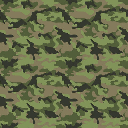 Military Camouflage Pattern 1 Quilting Cotton Fabric