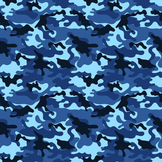 Military Camouflage Pattern 3 Quilting Cotton Fabric