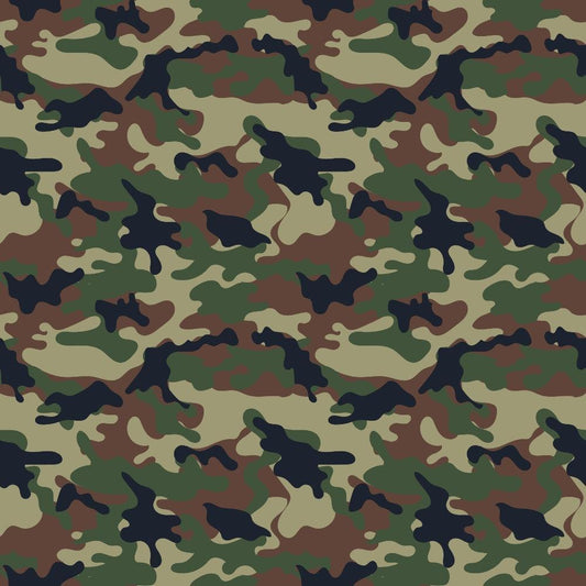Military Camouflage Pattern 7 Quilting Cotton Fabric