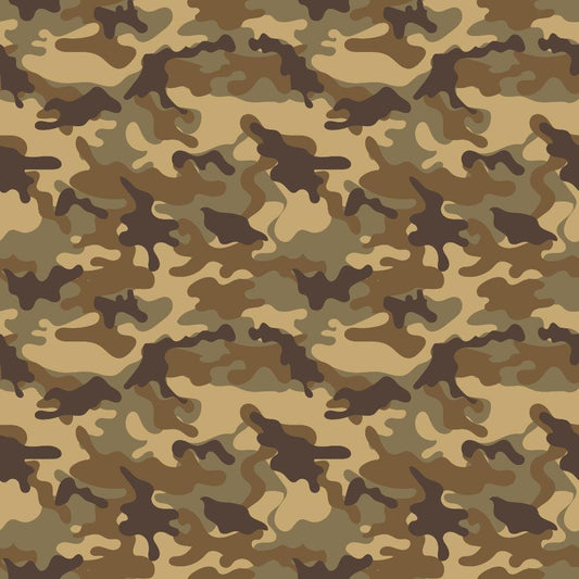 Military Camouflage Pattern 15 Quilting Cotton Fabric