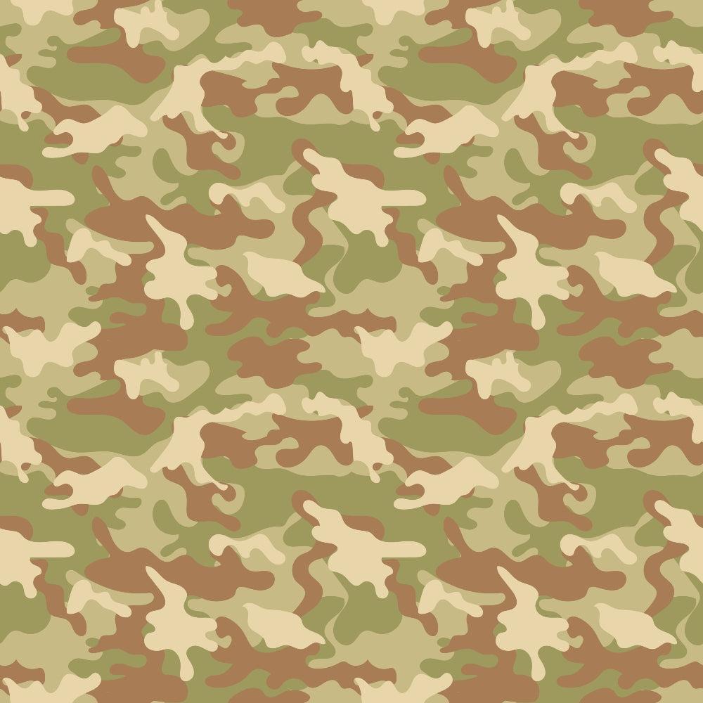 Military Camouflage Pattern 17 Quilting Cotton Fabric