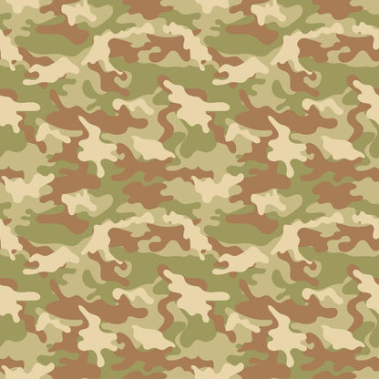 Military Camouflage Pattern 17 Quilting Cotton Fabric