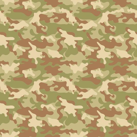Military Camouflage Pattern 17 Quilting Cotton Fabric