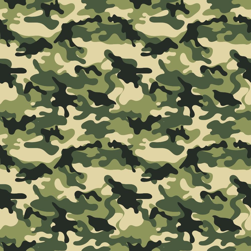 Military Camouflage Pattern 18 Quilting Cotton Fabric