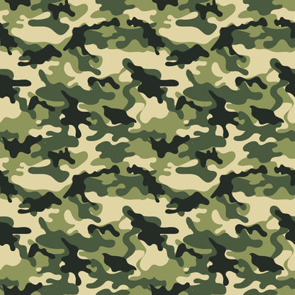 Military Camouflage Pattern 18 Quilting Cotton Fabric
