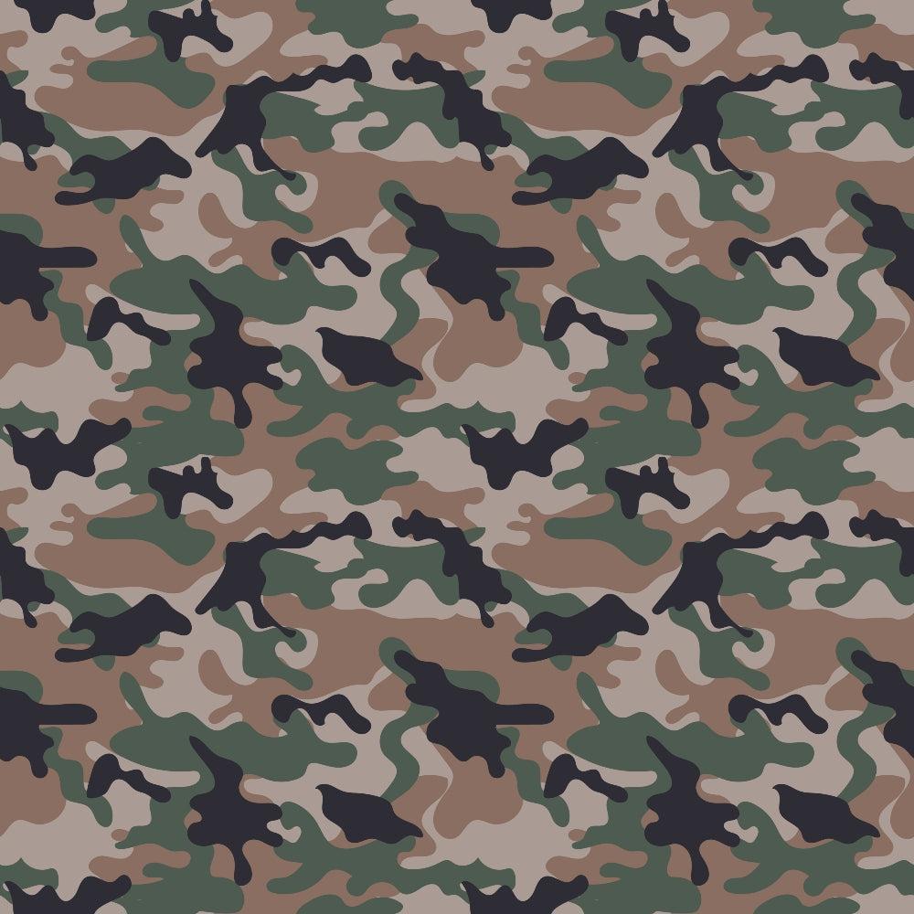 Military Camouflage Pattern 19 Quilting Cotton Fabric
