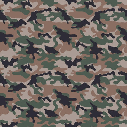 Military Camouflage Pattern 19 Quilting Cotton Fabric