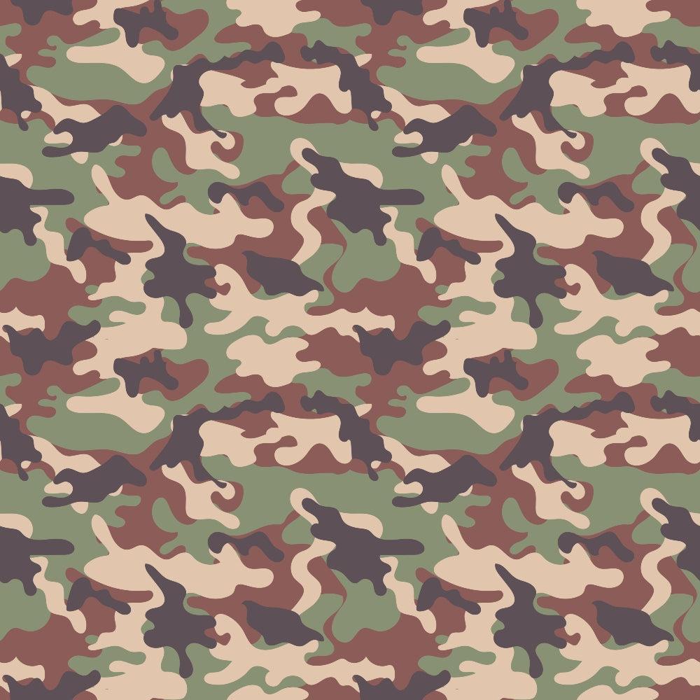Military Camouflage Pattern 20 Quilting Cotton Fabric
