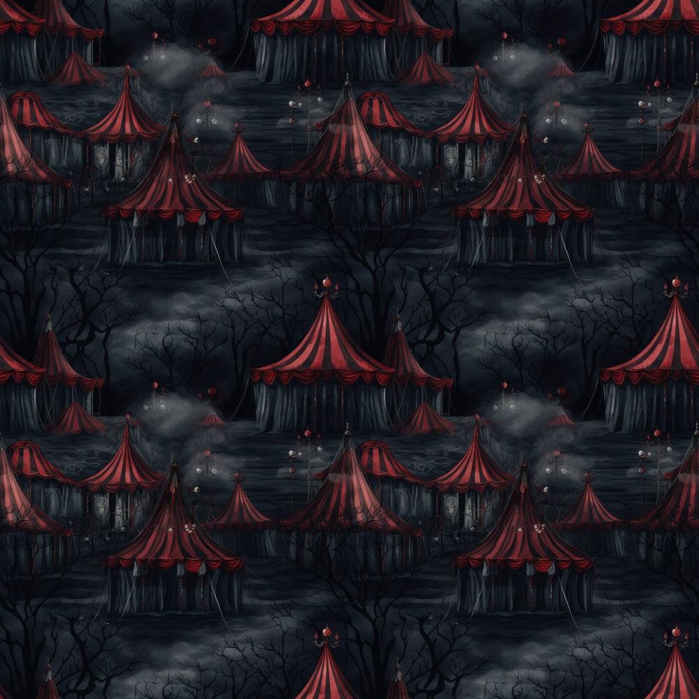 Sinister Sideshow Pattern 3 Quilting Cotton Fabric