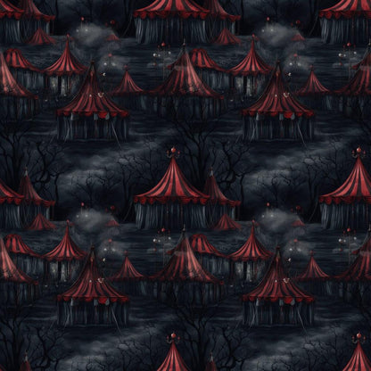 Sinister Sideshow Pattern 3 Quilting Cotton Fabric