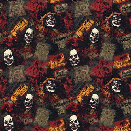Sinister Sideshow Pattern 4 Quilting Cotton Fabric