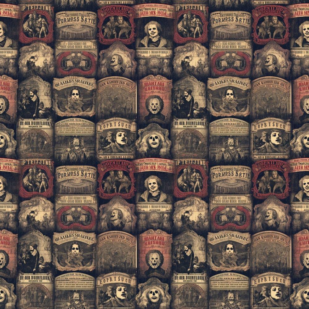 Sinister Sideshow Pattern 5 Quilting Cotton Fabric