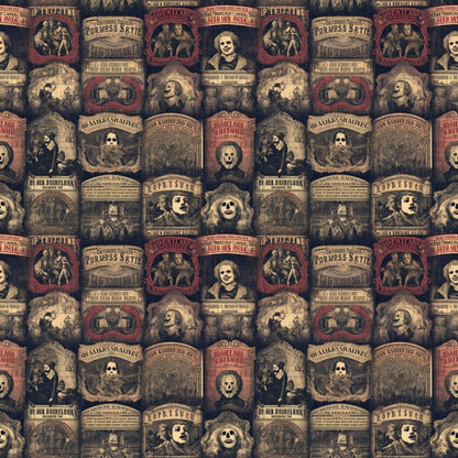 Sinister Sideshow Pattern 5 Quilting Cotton Fabric