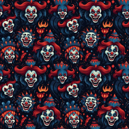 Sinister Sideshow Pattern 6 Quilting Cotton Fabric