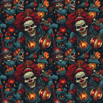 Sinister Sideshow Pattern 7 Quilting Cotton Fabric