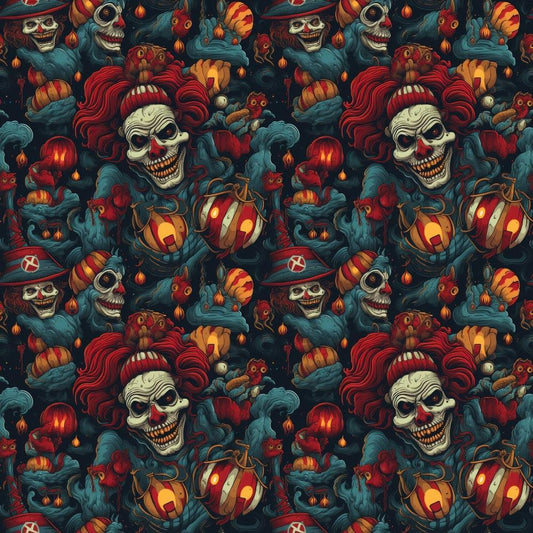 Sinister Sideshow Pattern 7 Quilting Cotton Fabric