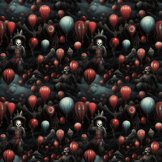 Sinister Sideshow Pattern 8 Quilting Cotton Fabric