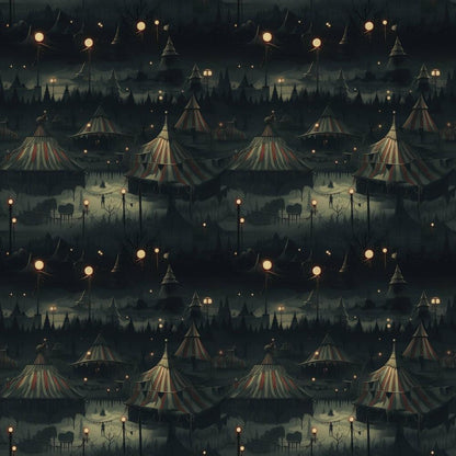 Sinister Sideshow Pattern 9 Quilting Cotton Fabric
