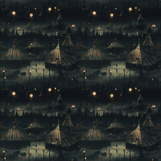 Sinister Sideshow Pattern 9 Quilting Cotton Fabric
