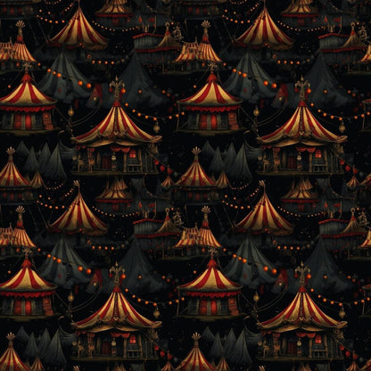 Sinister Sideshow Pattern 10 Quilting Cotton Fabric
