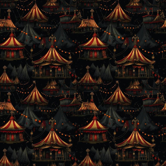 Sinister Sideshow Pattern 10 Quilting Cotton Fabric