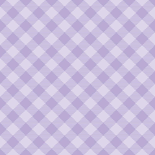Princess Plaids Pattern 3 Quilting Cotton Fabric