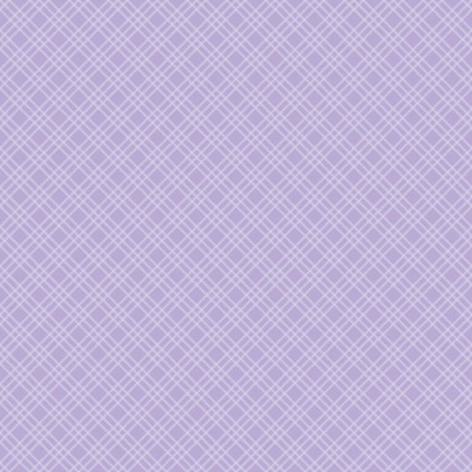 Princess Plaids Pattern 10 Quilting Cotton Fabric