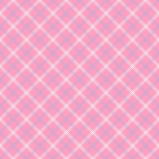 Princess Plaids Pattern 12 Quilting Cotton Fabric