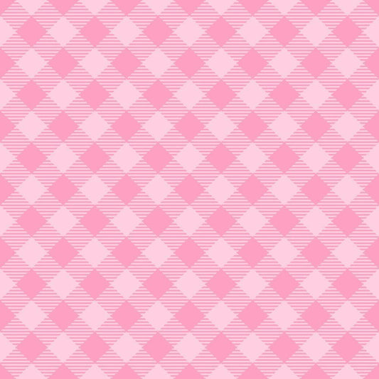 Princess Plaids Pattern 15 Quilting Cotton Fabric