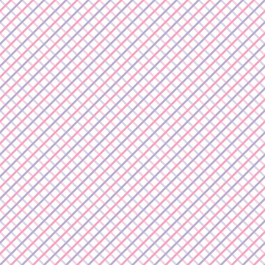Princess Plaids Pattern 19 Quilting Cotton Fabric