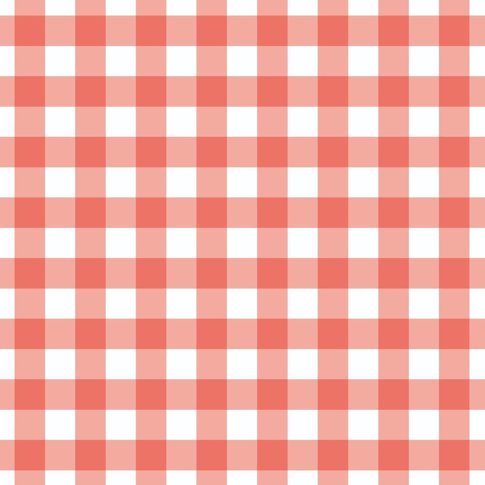 Sweet Strawberries Pink Gingham Quilting Cotton Fabric