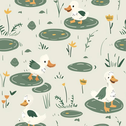 Cute Farm Babies Pattern 4 Quilting Cotton Fabric