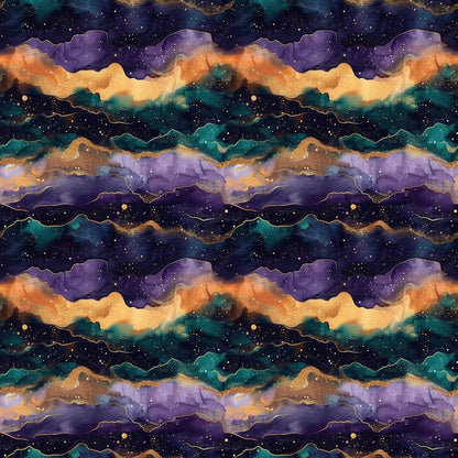 Leo Zodiac Pattern 19 Quilting Cotton Fabric