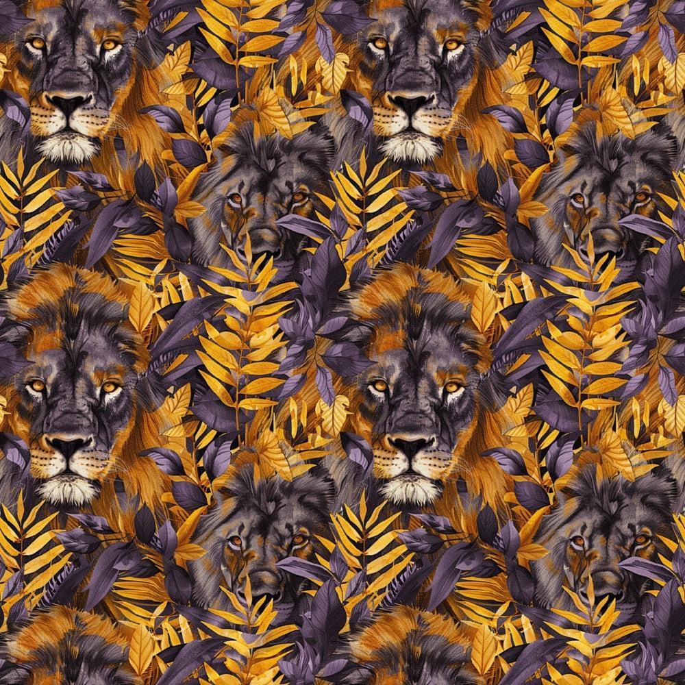 Leo Zodiac Pattern 4 Quilting Cotton Fabric