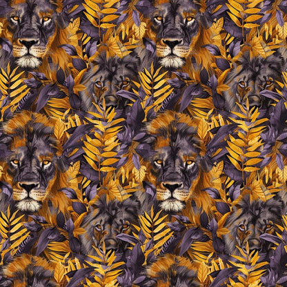 Leo Zodiac Pattern 4 Quilting Cotton Fabric