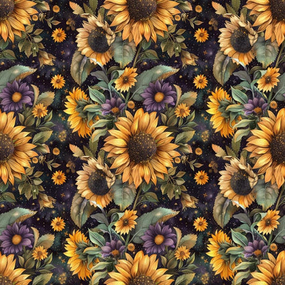 Leo Zodiac Pattern 7 Quilting Cotton Fabric
