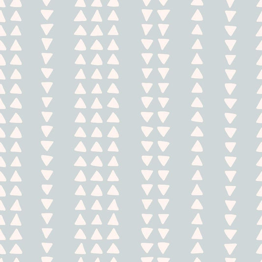 Groovy Blue Boho Pattern 3 Quilting Cotton Fabric