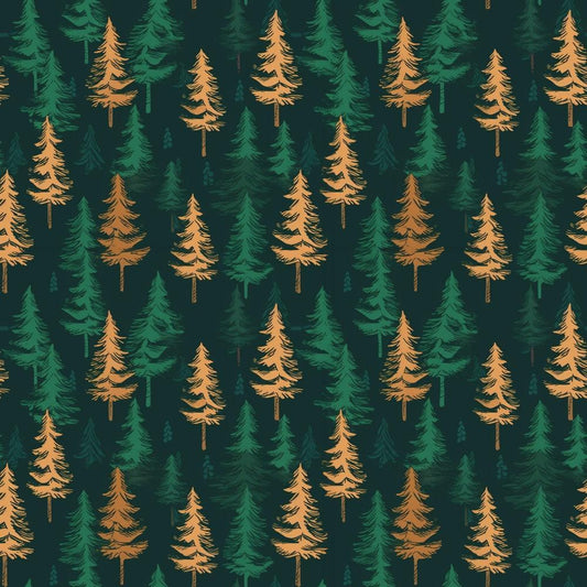 Camping Graphics Pattern 11 Quilting Cotton Fabric